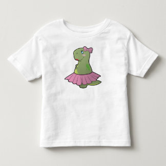 Toddler Girls Dinosaur T-Rex Dress T-Shirt