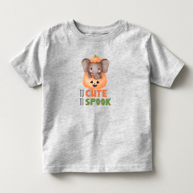 Toddler Halloween Graphic Tee (Front)