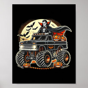 Toddler Halloween Shirt Vampire Kids Shirts Spooky Poster