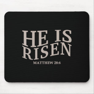 Toddler He Is Risen Christian Easter God Sister Da Mouse Mat