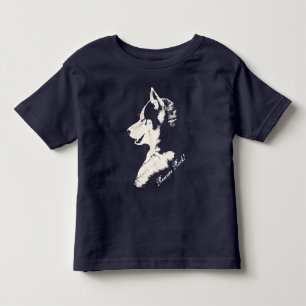 Toddler Husky Shirt Rescue Dog Husky Baby T-shirt