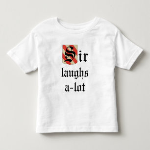 Toddler Jersey T-Shirt  "Sir Laughs-a-lot"
