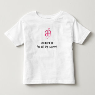 Toddler Milkin' It Breastfeeding T-shirt