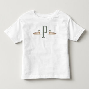 Toddler Personalised Mallard Duck T-Shirt