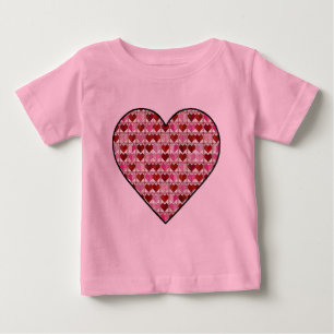 Toddler Pink Hearts T-Shirt