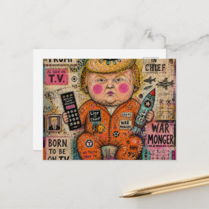 Toddler President Postcard