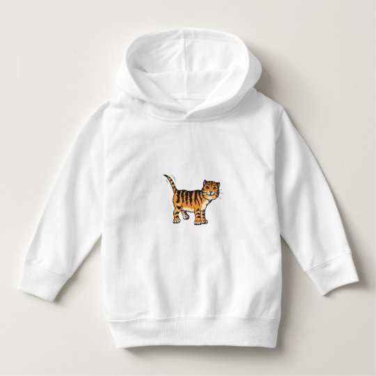 Toddler Pullover Cat Hoodie