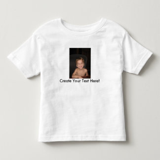 Toddler Shirt With Custom Picture and Text