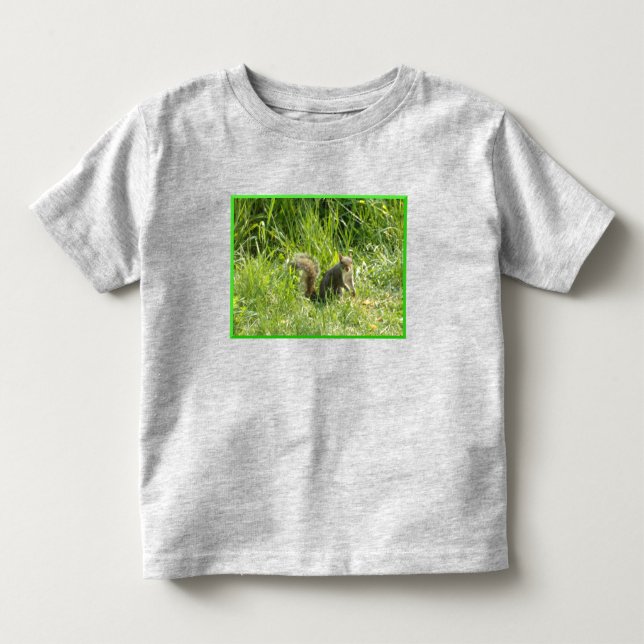 Toddler Squirrel T-Shirt (Front)