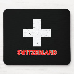 Toddler Swiss-shirt Switzerland Flag Baby Kids Boy Mouse Mat