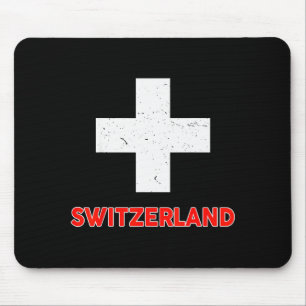 Toddler Swiss-shirt Switzerland Flag Baby Kids Boy Mouse Mat