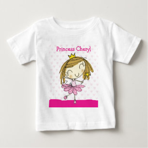 ♥ TODDLER T-SHIRT ♥ cute pink princess custom name