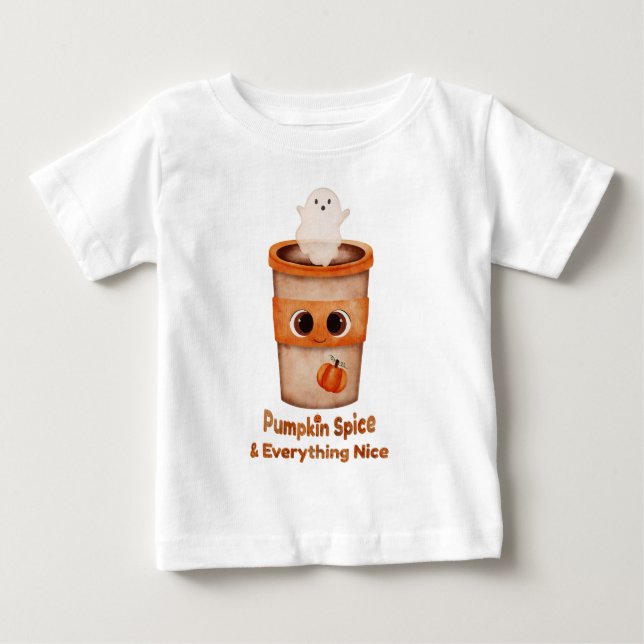 Toddler T-Shirt — Pumpkin Spice & Everything Nice (Front)