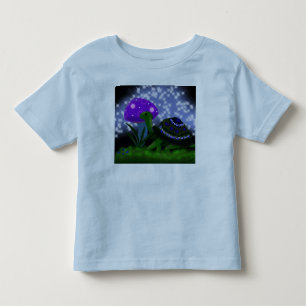 Toddler T-Shirt Turtle Purple