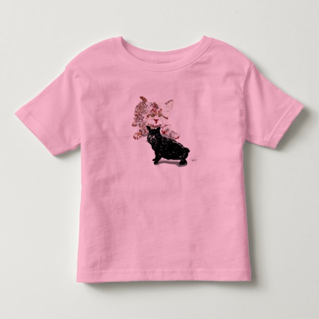 Toddler T-shirts : Playful Time  Kitten's (Front)