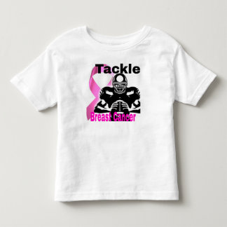 Toddler Tackle Breast Cancer Shirt