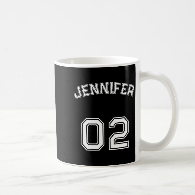 Toddler Teen Girl Name Jersey Number Nk Srts  Coffee Mug (Right)