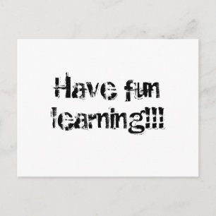 Toddler tutor Learning Centre Postcards