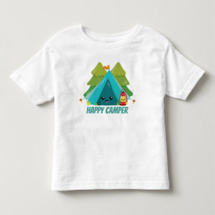 Toddler unisex happy camper t-shirt