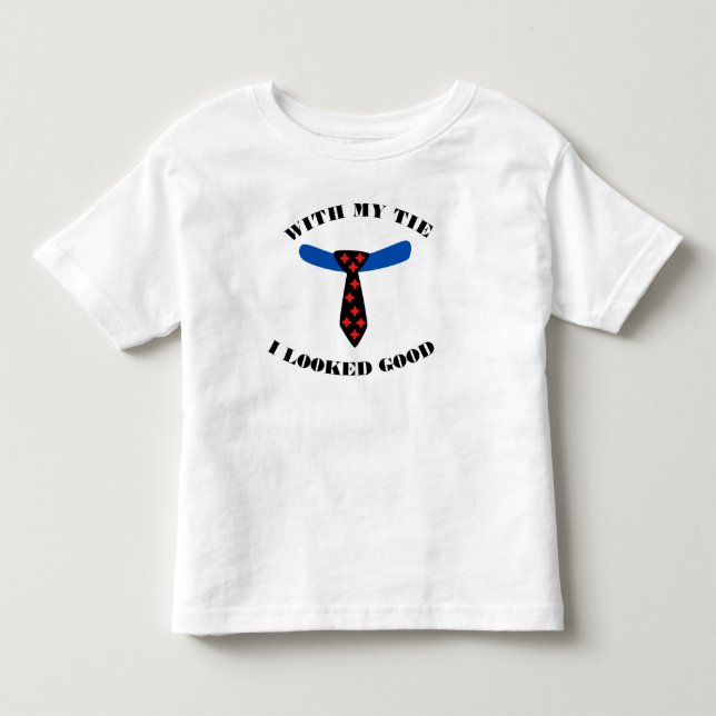 Toddler  White T-Shirt (Front)