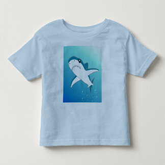 Toddlers Cartoon Shark T Shirt