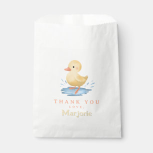 Toddlers Cute Farm Duck Birthday Favor Favour Bags