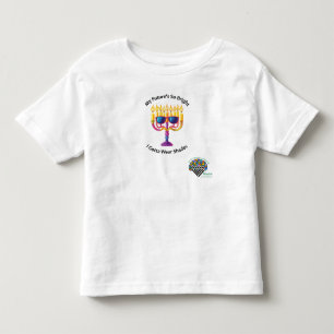 Toddlers' Hanukkah Shirt - "My future's so bright"