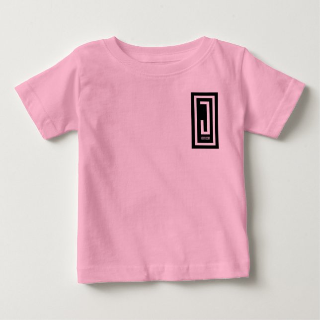 toddlers j wear design long sleeve tee (Front)
