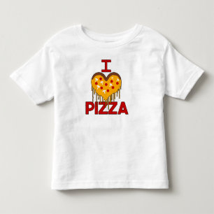Toddler's Love Pizza Toddler T-Shirt