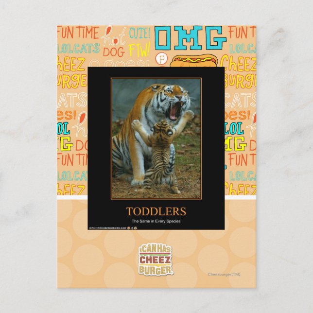 Toddlers Postcard (Front)