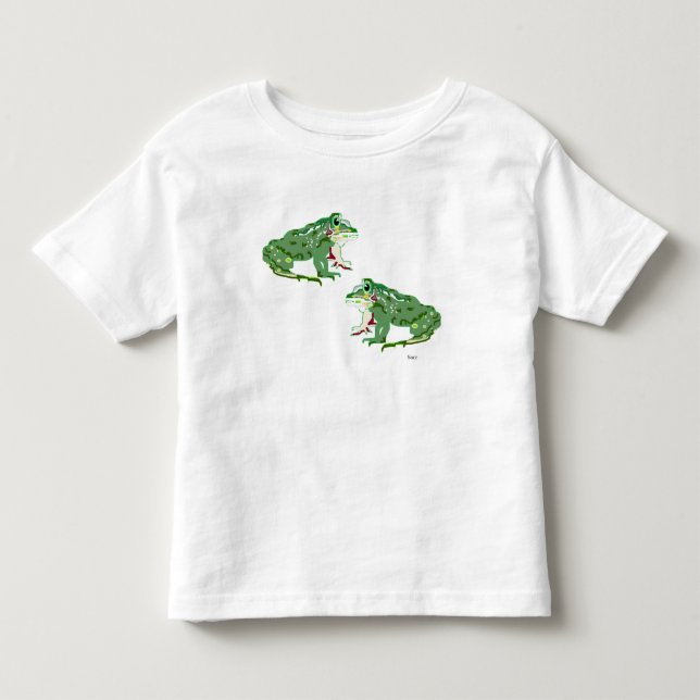 Toddlers  T-shirts Frogs (Front)