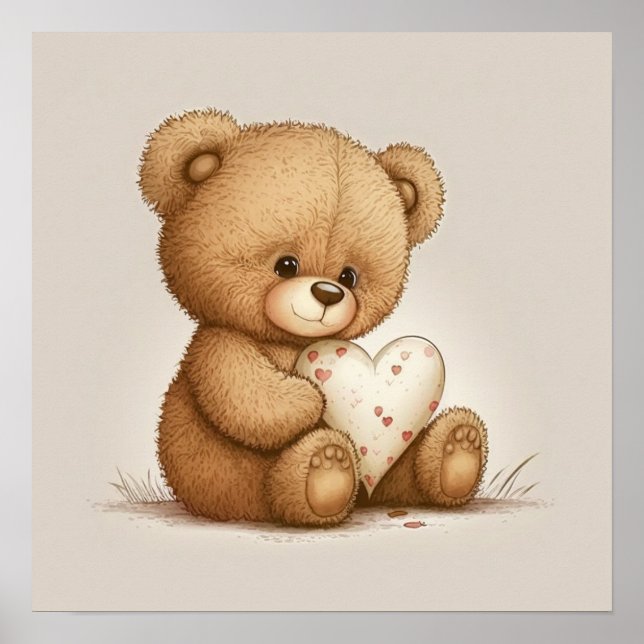 Toddy Bear Poster (Front)