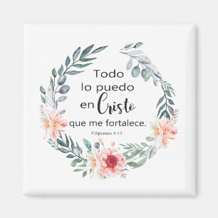 TODO LO PUEDO EN CRISTO QUE ME FORTALECE MAGNET