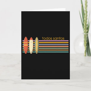 Todos Santos Surf Ja California Sur Surfing Mexico Card