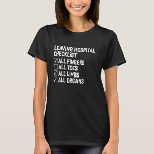 Toe Amputee Funny Humour Prosthetic Amputation T-Shirt