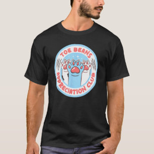 Toe Beans Appreciation Club Cute Paws  Cat T-Shirt