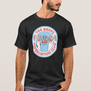 Toe Beans Appreciation Club Cute Paws  Cat T-Shirt