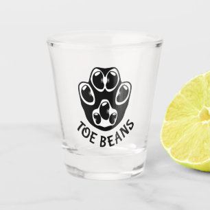 Toe Beans - Black Beans Shot Glass