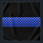 Toe Beans Puppy Prints Large Pet  Bandanna<br><div class="desc">Toe Beans Puppy Prints Large Pet  Bandanna. This makes a great accessory for your police K9. Our beautiful high resolution artwork is not available in any other online store. Be proud to display this universal symbol of courage,  honour and integrity. It makes a great gift for any pet owner.</div>