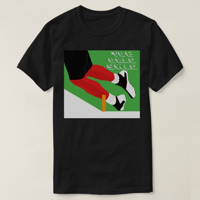 Toe Drag Swag Sticker T-Shirt (Design Front)