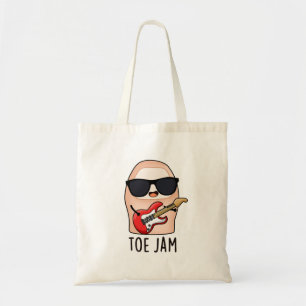 Toe Jam Funny Big Toe Music Pun   Tote Bag