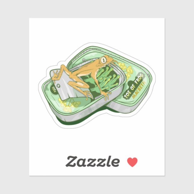 Toe of Frog Witches Spell Shakespeare (Sheet)