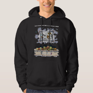 Toe’s Town Comic Black Pullover Hoodie