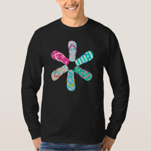 Toe Separator Summer Flip Flops Beach Fashion T-Shirt