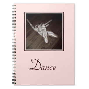 'Toe Shoes' Spiral Notebook/Journal Notebook