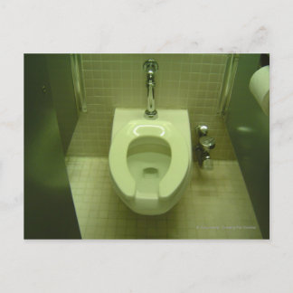 Toe Tap Toilet Postcard