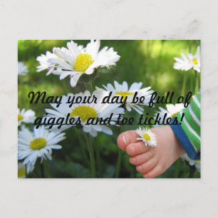 Toe Tickles Postcard