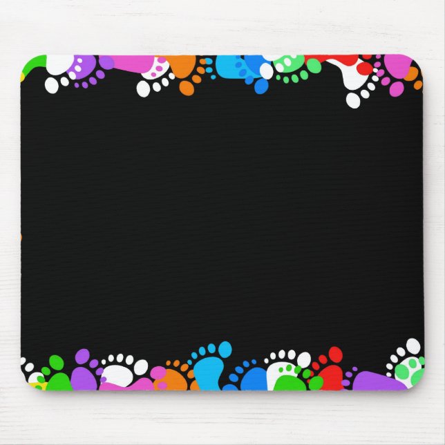 Toe To Toe Mouse Mat (Front)