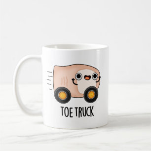 Toe Truck Funny Anatomy Body Parts Pun Coffee Mug