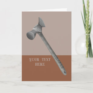 Toffee hammer illustration card